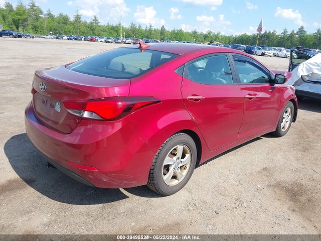 Hyundai ELANTRA SE 2014 5NPDH4AE3EH536043 Image 4