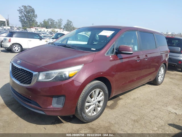 KIA SEDONA LX 2015 KNDMB5C18F6029894 Image 2