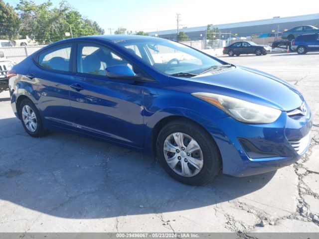 5NPDH4AE3GH756804 Hyundai ELANTRA SE