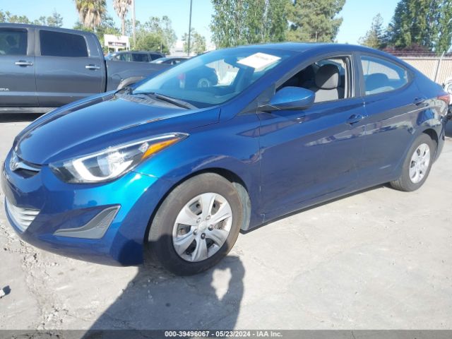 5NPDH4AE3GH756804 Hyundai ELANTRA SE