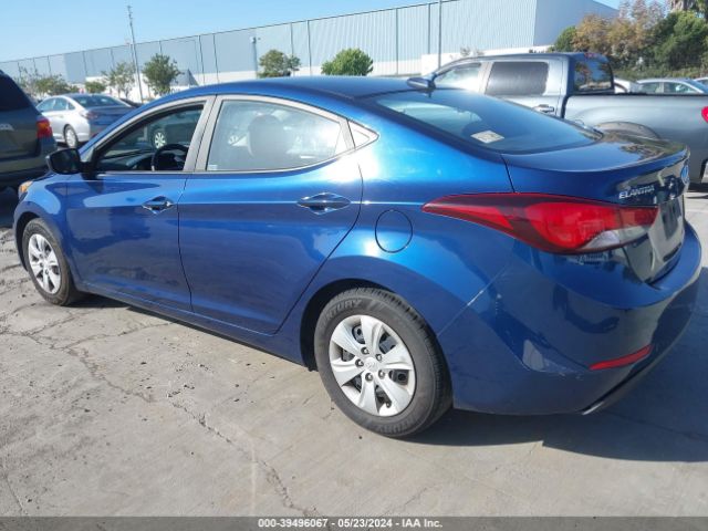 5NPDH4AE3GH756804 Hyundai ELANTRA SE