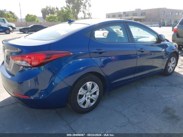 5NPDH4AE3GH756804 Hyundai ELANTRA SE