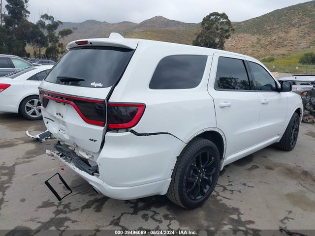 1C4RDJDG9LC186231 Dodge Durango Gt Plus Awd