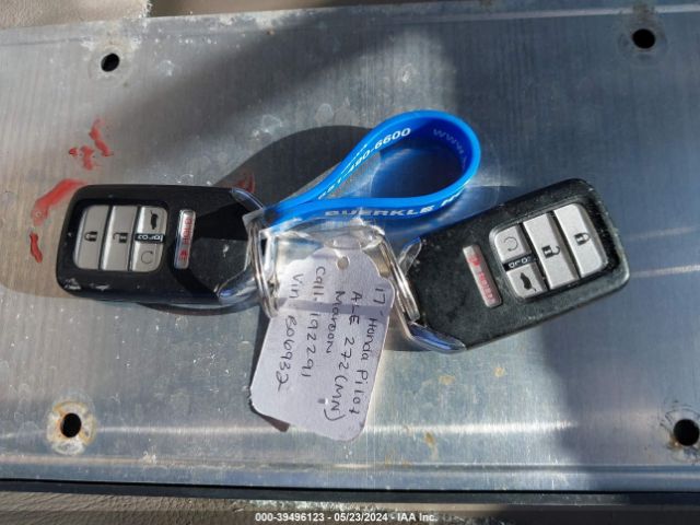 5FNYF6H99HB086932 Honda Pilot Touring