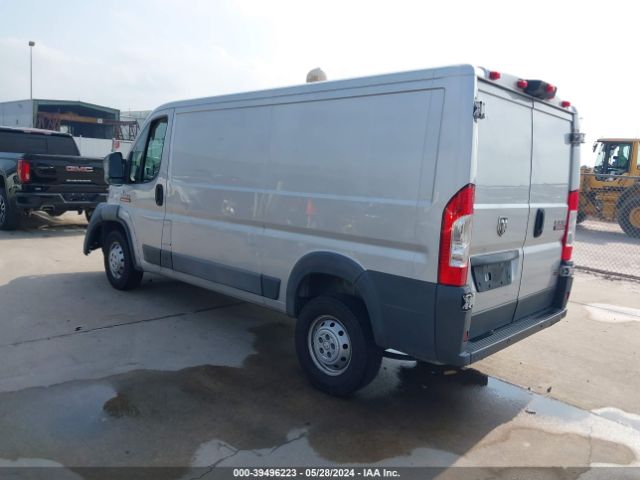 3C6TRVAG0JE110378 RAM Promaster 1500 Low Roof 136 Wb