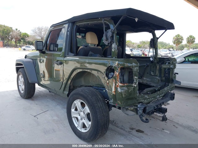 1C4GJXAN6NW167627 Jeep Wrangler Sport S 4x4