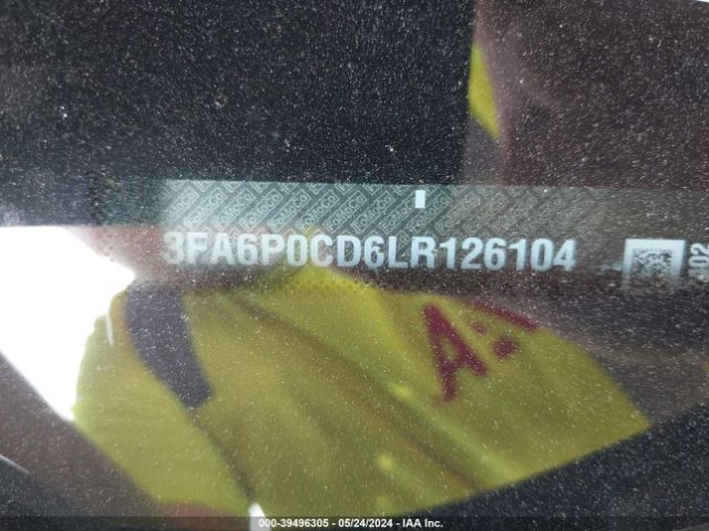 3FA6P0CD6LR126104 Ford FUSION SEL