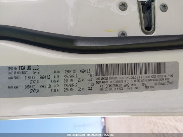 3C4NJDBB8JT412003 Jeep Compass Latitude 4x4
