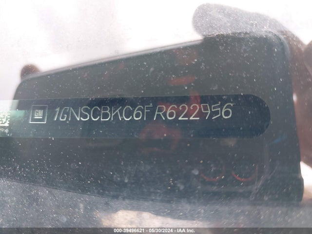 Chevrolet Tahoe Lt 2015 1GNSCBKC6FR622956 Image 9