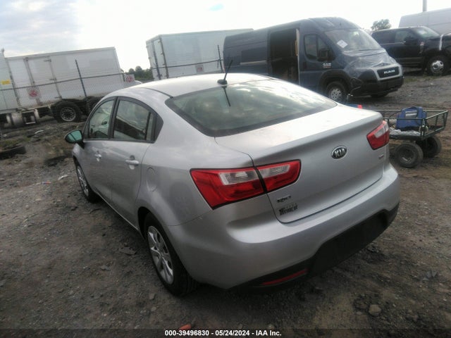KIA RIO LX 2014 KNADM4A36E6386625 Image 3