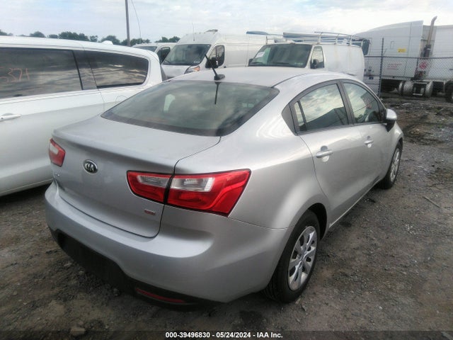 KIA RIO LX 2014 KNADM4A36E6386625 Image 4