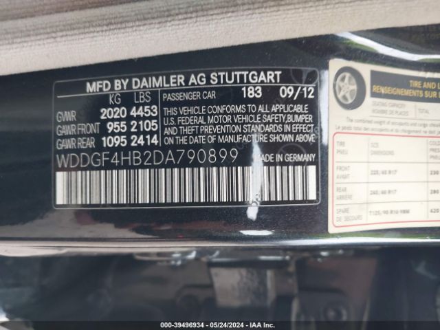2013 MERCEDES-BENZ C 250 WDDGF4HB2DA790899 Photo 8