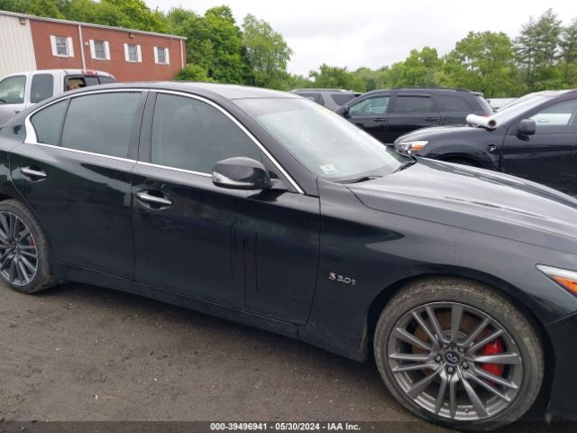 JN1FV7AR6HM870408 Infiniti Q50 3.0t Red Sport 400