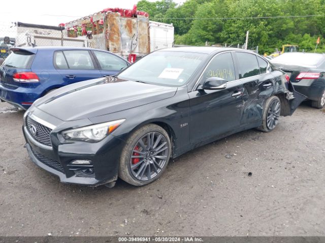 JN1FV7AR6HM870408 Infiniti Q50 3.0t Red Sport 400