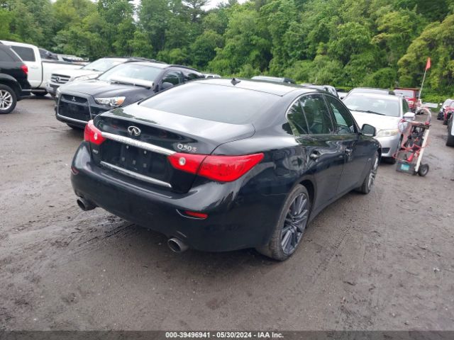 JN1FV7AR6HM870408 Infiniti Q50 3.0t Red Sport 400