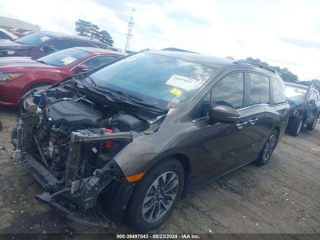 Honda Odyssey Ex-l 2021 5FNRL6H78MB011970 Image 2