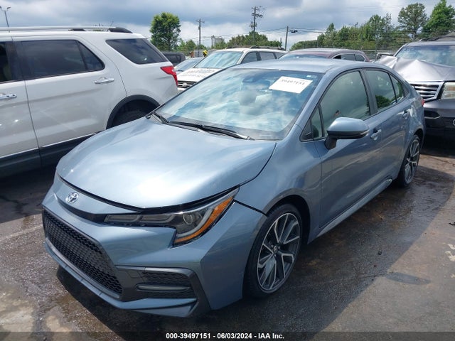 Toyota COROLLA SE 2022 JTDS4MCE1NJ085704 Image 2