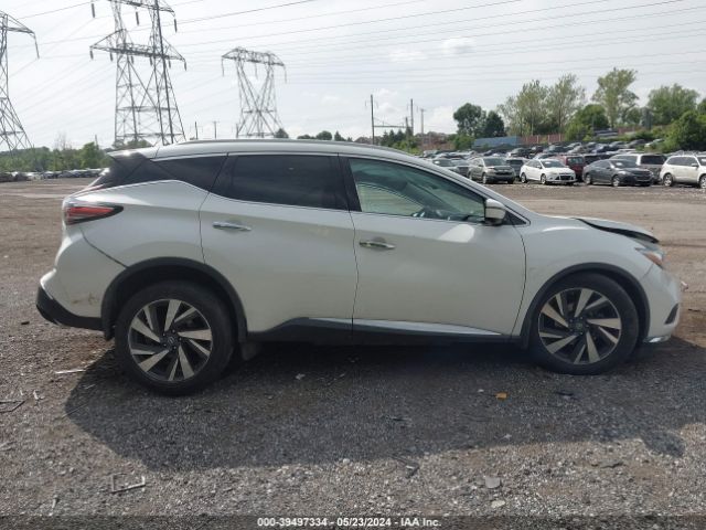 5N1AZ2MH3JN146754 Nissan Murano Platinum
