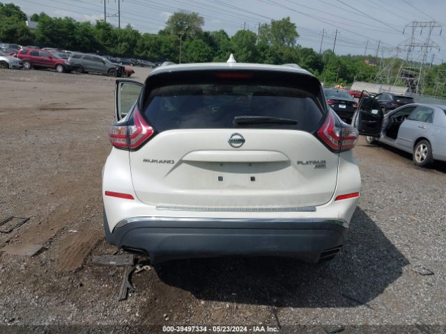 5N1AZ2MH3JN146754 Nissan Murano Platinum