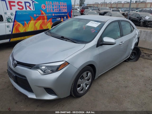Toyota COROLLA LE 2016 5YFBURHE7GP396977 Image 2