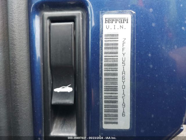 2000 FERRARI 360 ZFFYU51A6Y0121916 Photo 8