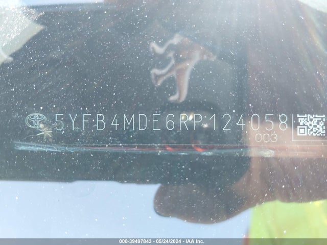 Toyota COROLLA LE 2024 5YFB4MDE6RP124058 Image 9