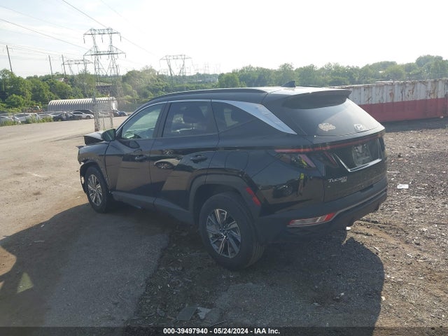 KM8JBCA10NU025161 Hyundai Tucson Hybrid Blue