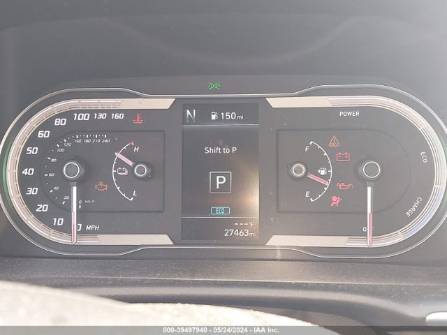 KM8JBCA10NU025161 Hyundai Tucson Hybrid Blue