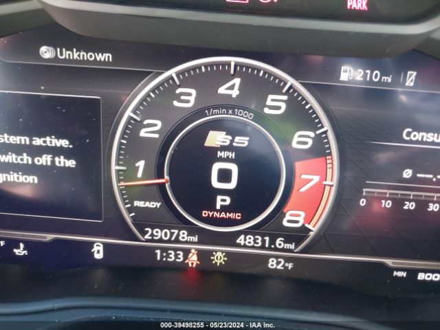 WAUB4CF59KA075601 Audi S5 3.0t Premium