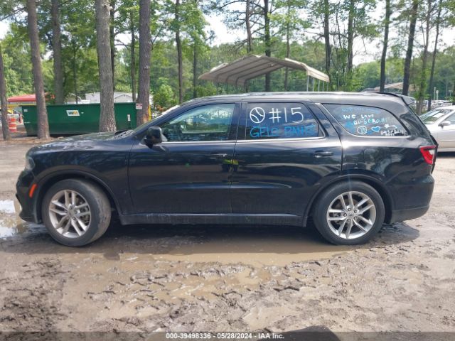 1C4RDHDG8MC544333 Dodge Durango Gt Rwd