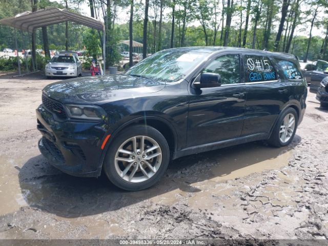 1C4RDHDG8MC544333 Dodge Durango Gt Rwd