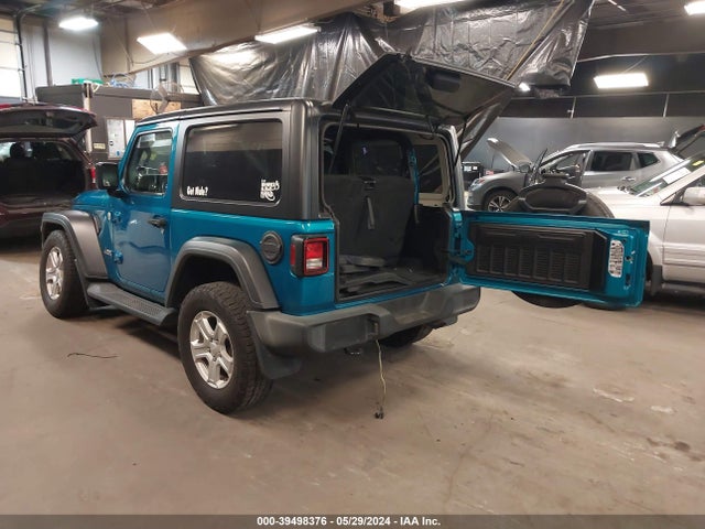 1C4GJXAGXKW613808 Jeep Wrangler Sport S 4x4