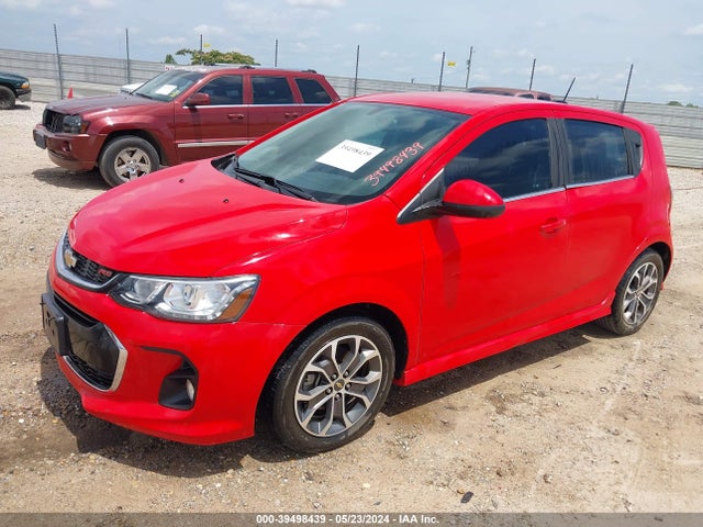 Aukcja sprzedaży 2017 Chevrolet Sonic Lt Auto, vin: 1G1JD6SH9H4158347, numer aukcji: 39498439