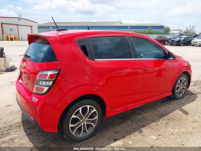 Auction sale of the 2017 Chevrolet Sonic Lt Auto, vin: 1G1JD6SH9H4158347, lot number: 39498439