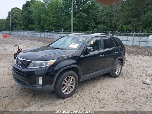 KIA Sorento Lx V6 2014 5XYKT4A77EG492353 Image 2