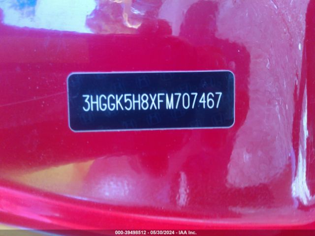 3HGGK5H8XFM707467 Honda Fit Ex/ex-l