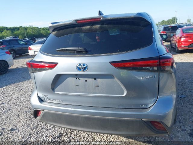 5TDBBRCH9PS107404 Toyota Highlander Hybrid Le