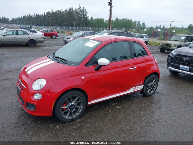 2012 FIAT 500 3C3CFFBR9CT126427 Photo 1