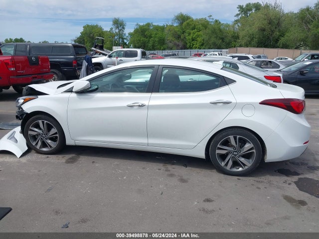 Hyundai Elantra Limited 2014 5NPDH4AEXEH527369 Image 13