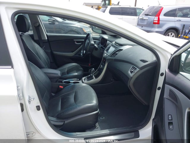 Hyundai Elantra Limited 2014 5NPDH4AEXEH527369 Image 5
