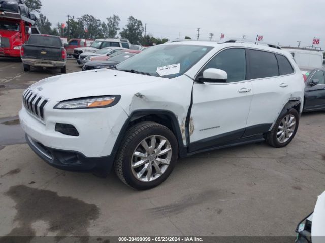 1C4PJLDBXHW572601 Jeep Cherokee Limited Fwd