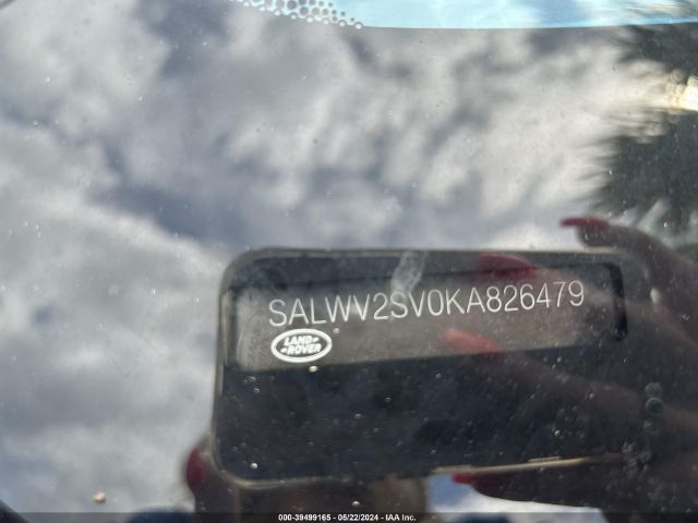 SALWV2SV0KA826479 Land Rover RANGE ROVER SPORT