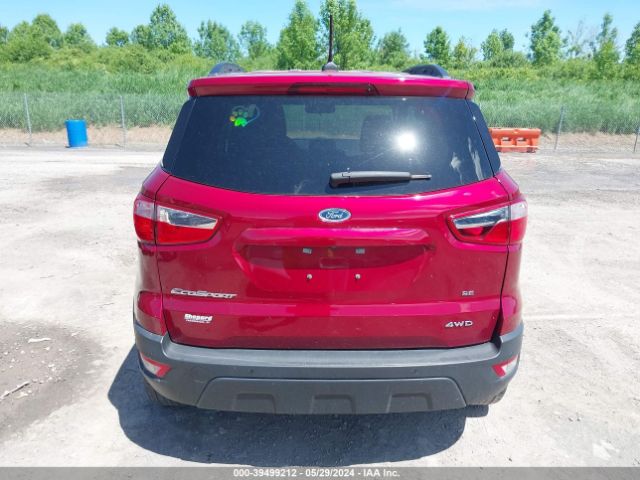 MAJ6S3GL8LC352399 Ford Ecosport Se