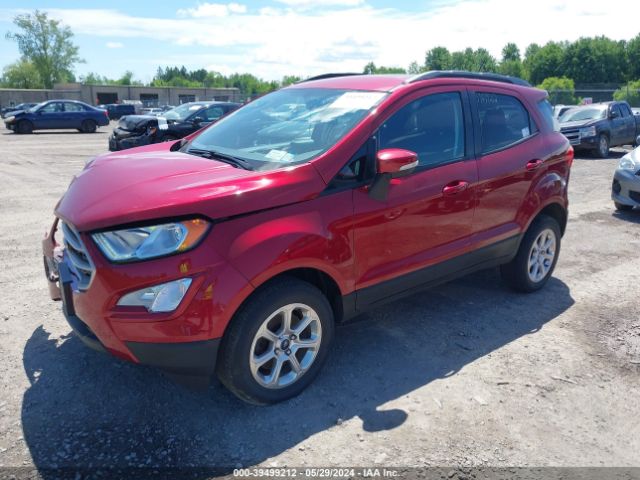 MAJ6S3GL8LC352399 Ford Ecosport Se