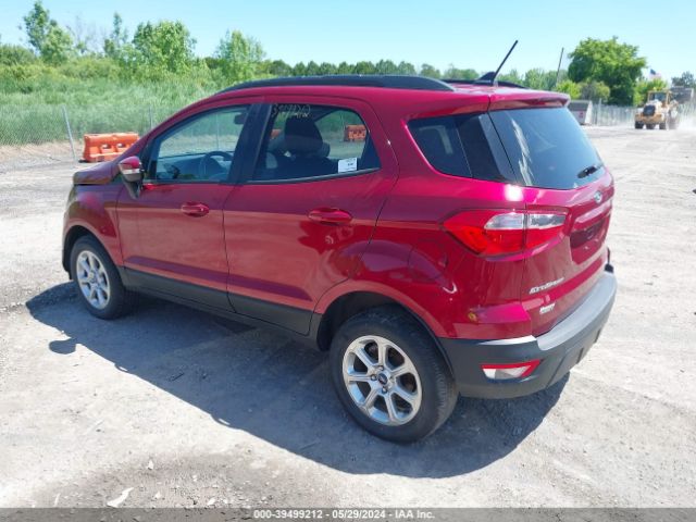 MAJ6S3GL8LC352399 Ford Ecosport Se