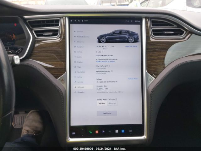 5YJSA1H10EFP62293 Tesla Model S P85