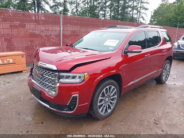 1GKKNPLS4NZ133559 GMC Acadia Fwd Denali