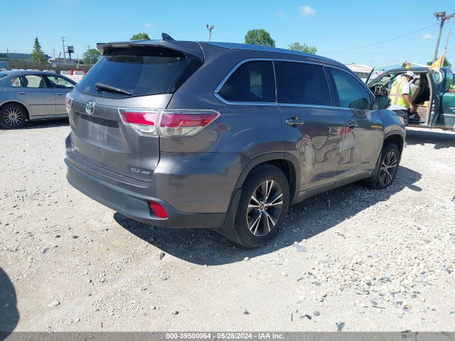 Toyota Highlander Xle V6 2016 5TDJKRFH6GS319197 Image 4