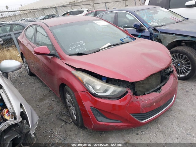 Hyundai ELANTRA SE 2016 5NPDH4AE7GH724163 Image 1