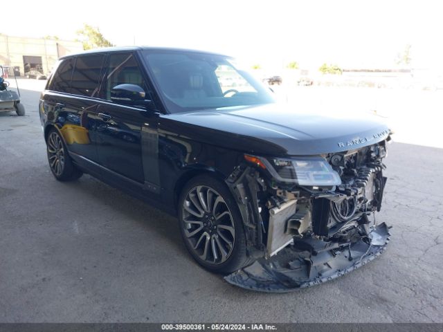 2019 Land Rover Range Rover 5.0l V8 Supercharged Autobiography მანქანა იყიდება აუქციონზე, vin: SALGV5RE4KA558807, აუქციონის ნომერი: 39500361